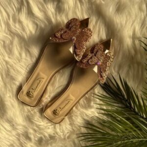 Butterfly Transparent Cinderella Sandals